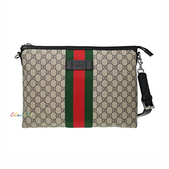 gucci gg supreme medium messenger bag